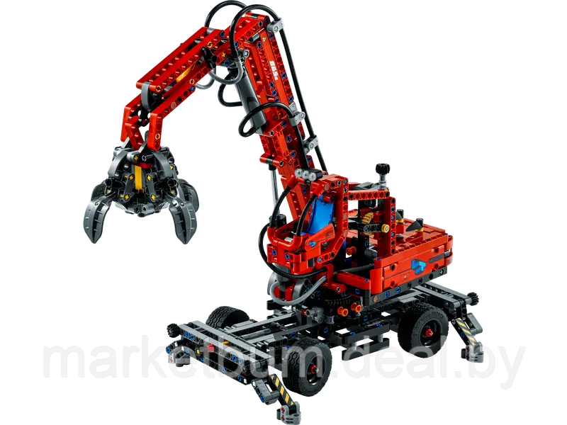 Конструктор LEGO Technic 42144, Кран с захватом. - фото 3 - id-p215318943