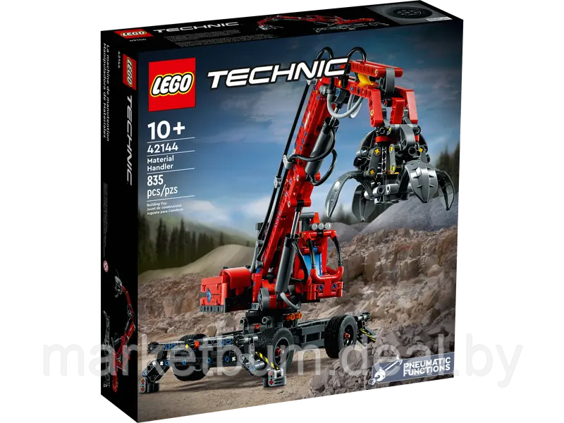 Конструктор LEGO Technic 42144, Кран с захватом. - фото 2 - id-p215318943