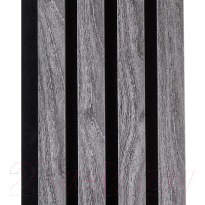Реечная панель Grace МДФ панель 3D Line Modern L05 Серый тик - фото 2 - id-p215317394