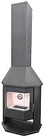 Печь-камин Мюнхен гигант графит