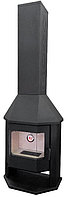 Печь-камин Мюнхен гигант черный