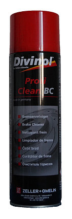 Очиститель Divinol Profi Clean BC (спрей очиститель тормозов) 500 мл., фото 2