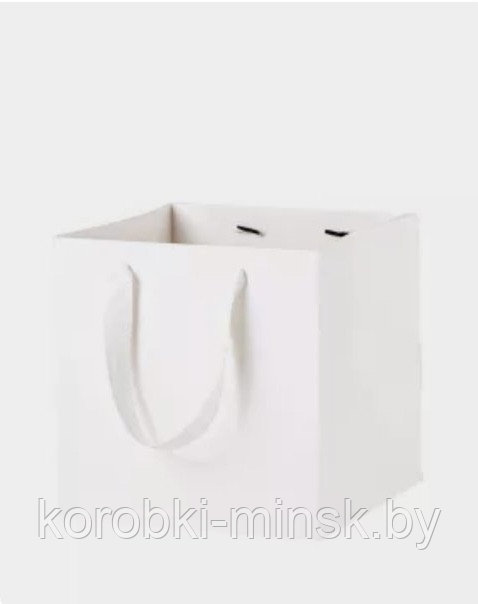 Пакет подарочный 30*30*30 Цвет: Белый.Брак - фото 1 - id-p215323743