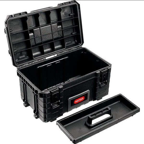 Ящик для инструментов Keter Gear Tool Box 22" 1.0, черный - фото 3 - id-p99691037