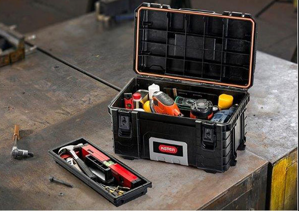 Ящик для инструментов Keter Gear Tool Box 22" 1.0, черный - фото 4 - id-p99691037