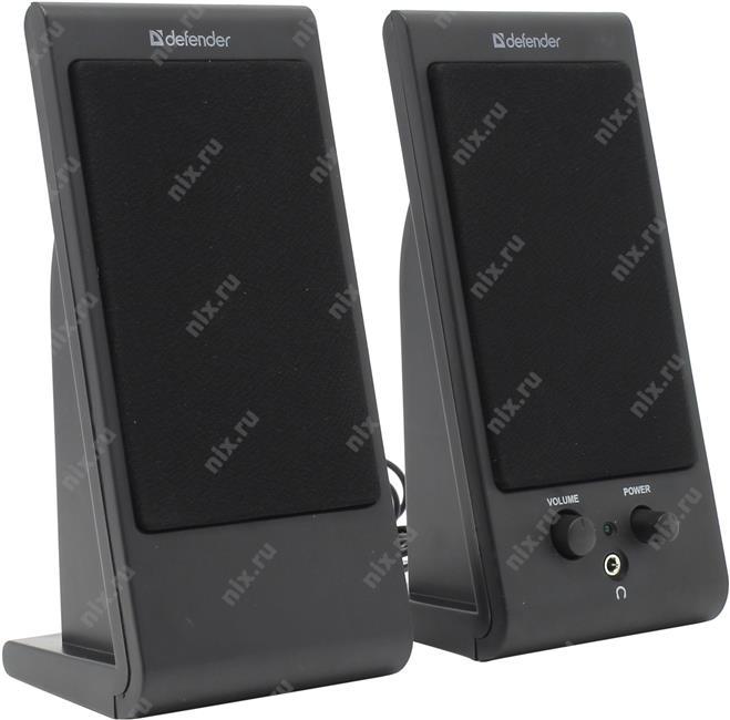 Колонки Defender SPK 170 Black (2x2W, питание от USB) 65165 - фото 1 - id-p215325461