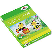Пластилин восковой мягкий Гамма "Пчелка", 08 цветов, 120г, со стеком, картон. упаковка ЦЕНА ЕЗ НДС