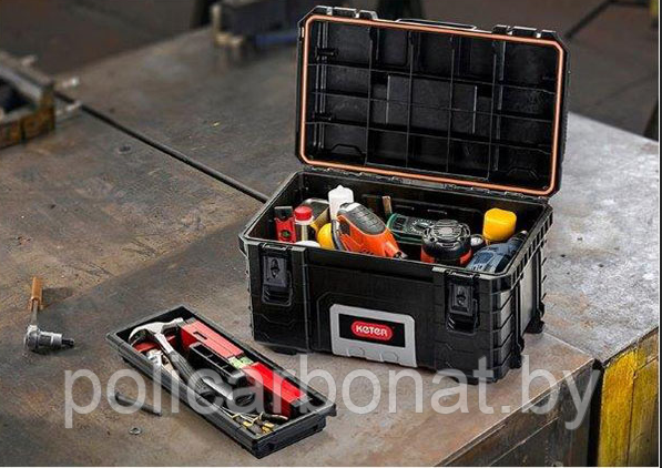 Ящик для инструментов Keter Gear Tool Box 22" 1.0, черный - фото 4 - id-p120703898