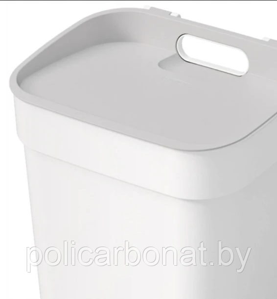 Урна для мусора Ready To Collect 10L, белый/светло-серый - фото 3 - id-p215079888