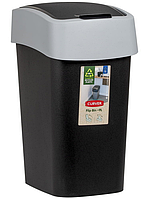 Урна для мусора Refuse bin 9L, Черный/ серый