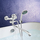 Смеситель Juguni JGN0120/B для раковины однорычажный с душем с S-изливом Арт. 0402.609A, фото 7