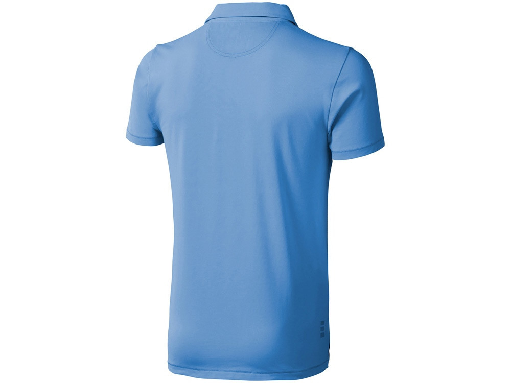 Рубашка поло Markham мужская, голубой/антрацит - фото 2 - id-p215329741