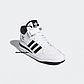 Кроссовки Adidas Forum Mid (White-Black), фото 2
