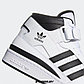 Кроссовки Adidas Forum Mid (White-Black), фото 5