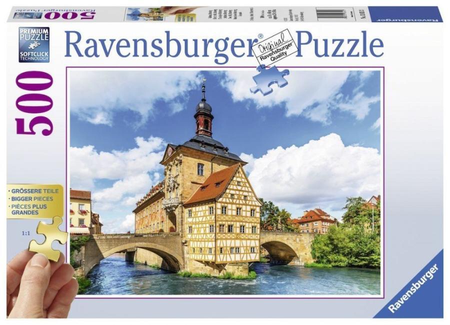 Ратуша, Бамберг. Пазл Ravensburger 500 элементов