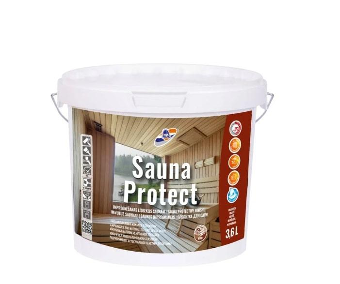 Пропитка для бани и сауны SAUNA PROTECT 3,6л - фото 1 - id-p215330609