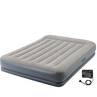 Кровать самонадувная Intex Pillow Rest Mid-Rise, 203*152*30 см (64118NP)