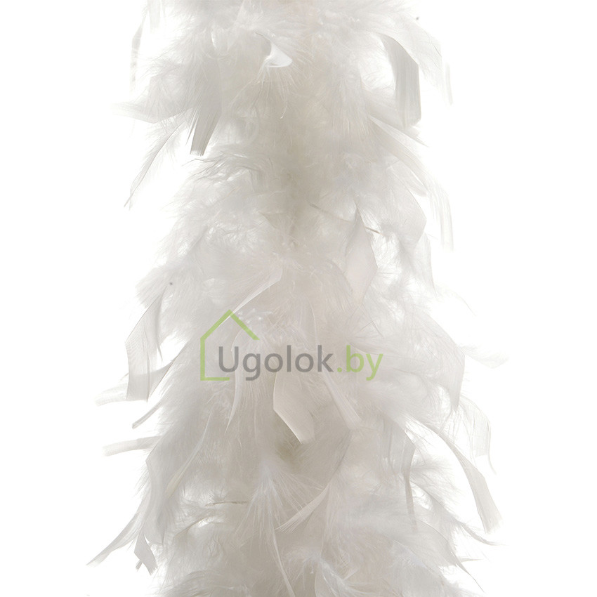Гирлянда декоративная из перьев Боа Kaemingk 1.84 м белый - фото 1 - id-p215331262