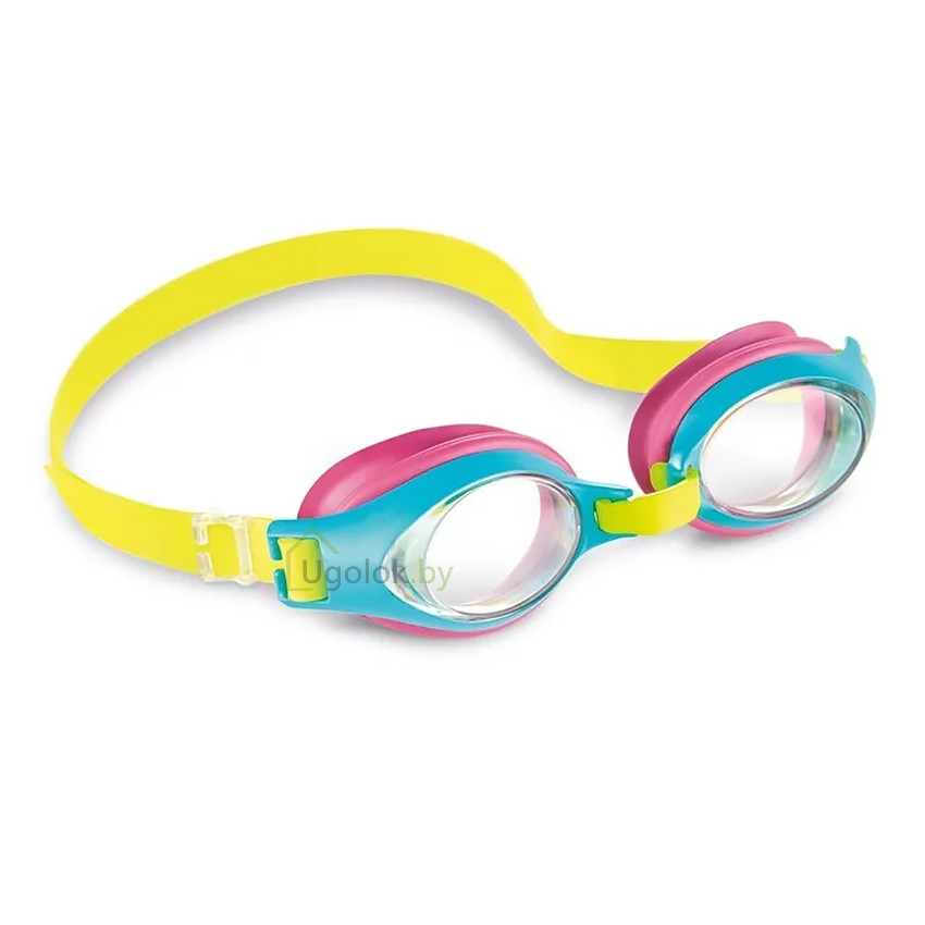 Очки для плавания детские Intex 55611 Радужные (розовый) - фото 1 - id-p182808729