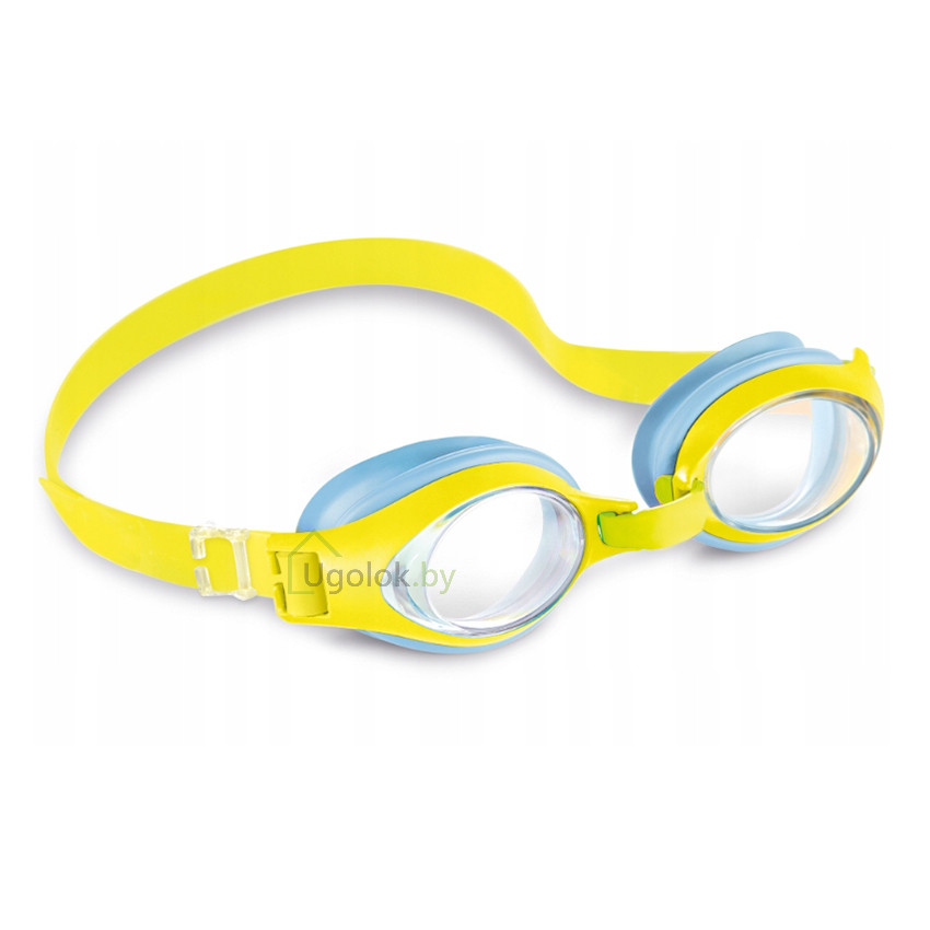 Очки для плавания детские Intex 55611 Радужные (голубой) - фото 1 - id-p182808730