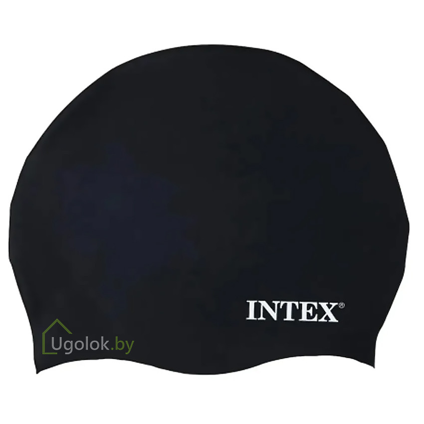 Шапочка для плавания 55991 Intex 8+ (черный) - фото 1 - id-p186822467