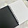 Скетчбук блокнот с плотными листами "Sketchbook" 5 видов бумаги (белая, клетка, чёрная, крафтовая, в точку,, фото 5