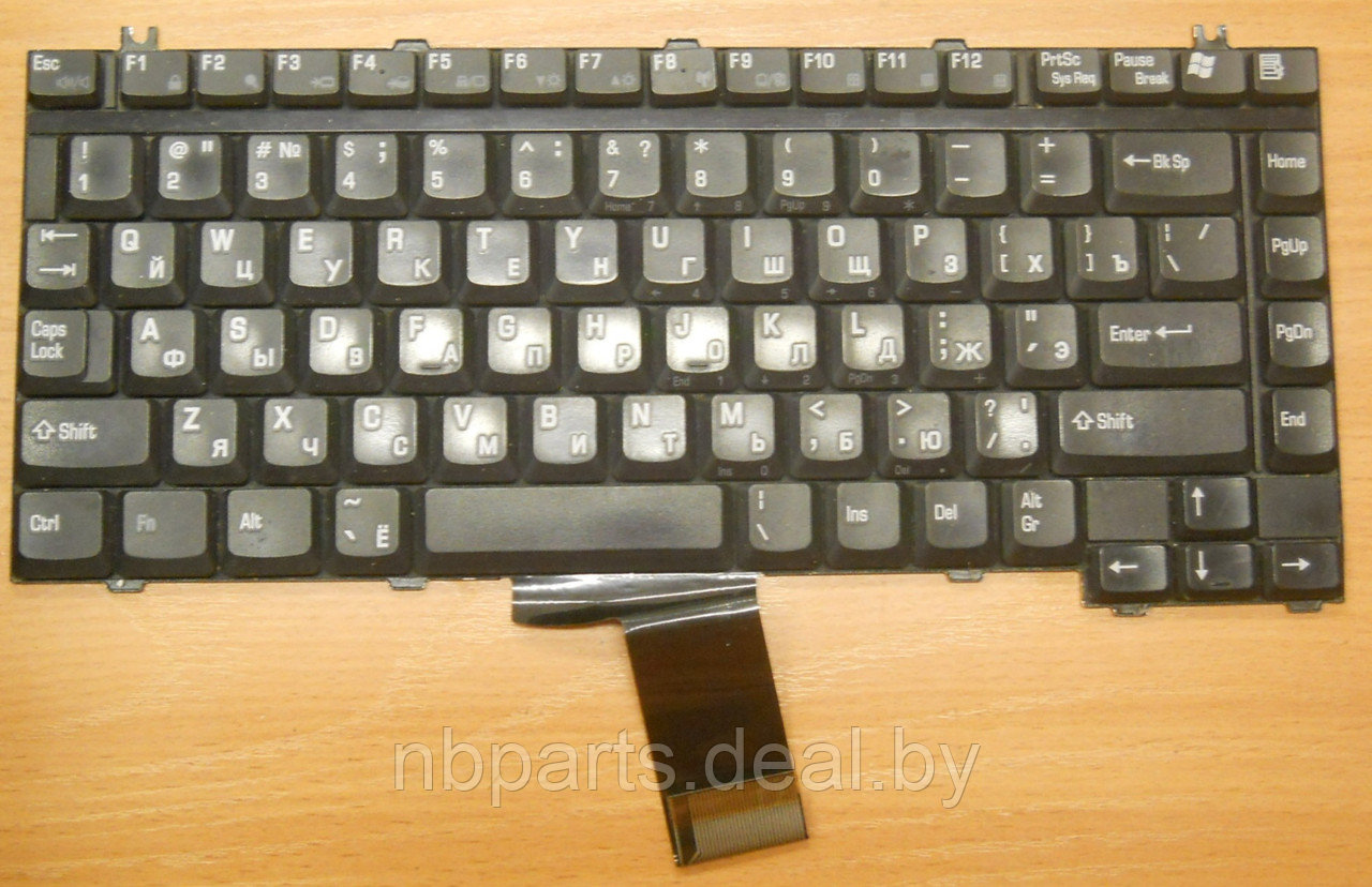Клавиатура для ноутбука Toshiba Satellite A100, чёрная, RU