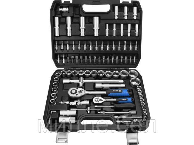 Набор головок и бит 94пр. TREK (1/4", 1/2", 6 граней)