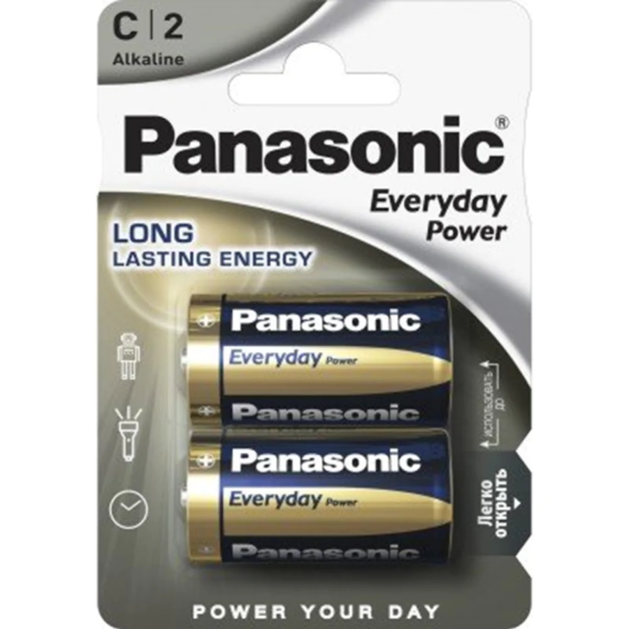 Батарейка Panasonic LR14REE/2BR C - фото 1 - id-p215331557