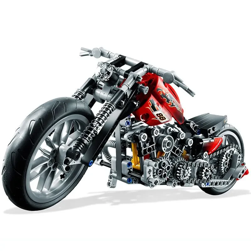 Конструктор "Мотоцикл Харлей" Harley 378 деталей - фото 3 - id-p215333222