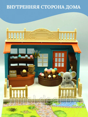 Кукольный домик Sharktoys Коала Город. Магазин Мороженого / 1310000009 - фото 4 - id-p215334473