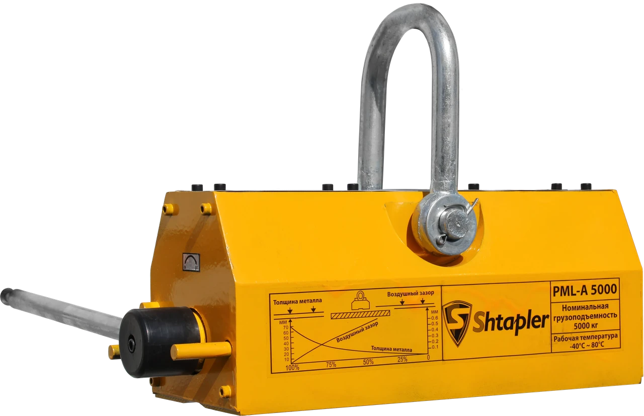 Захват магнитный Shtapler PML-A 5000 (г/п 5000 кг) - фото 5 - id-p215336415