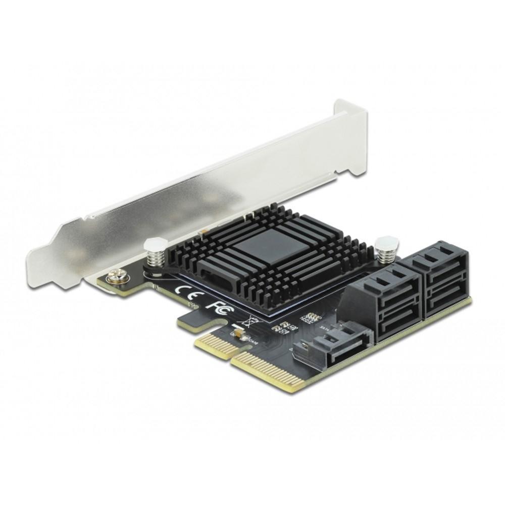 ORIENT J585S5, Контроллер PCI-Ex4 v3.0, SATA3.0 6Gb/s, 5-port int, JMicron JMB585 chipset, oem - фото 1 - id-p215336488