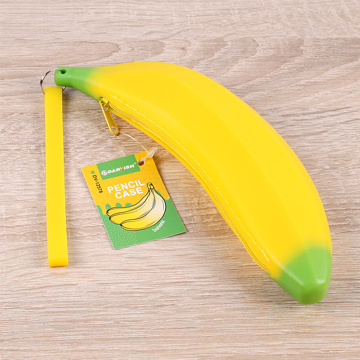 Пенал силиконовый "Банан" 210*60мм - фото 2 - id-p215337178