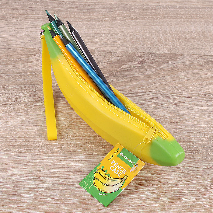 Пенал силиконовый "Банан" 210*60мм - фото 3 - id-p215337178
