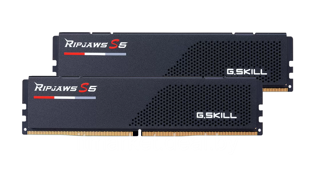 Модуль памяти 64Gb (2*32Gb) G.Skill Ripjaws S5 (F5-6400J3239G32GX2-RS5K) - фото 1 - id-p215337218