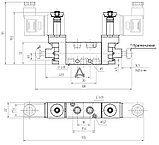 Клапан ПАЗ-3205 механизма открывания двери 12V СБ CAMOZZI 358-V11-02S03-RU03, фото 5