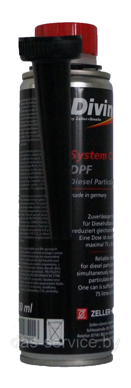 Очиститель Divinol System Cleaner DPF (очиститель сажевого фильтра) 250 мл. - фото 4 - id-p215336675