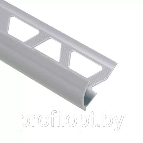 Уголок (раскладка) для плитки наружный ПВХ 10 мм., 2,5м. Серый - фото 1 - id-p215337325