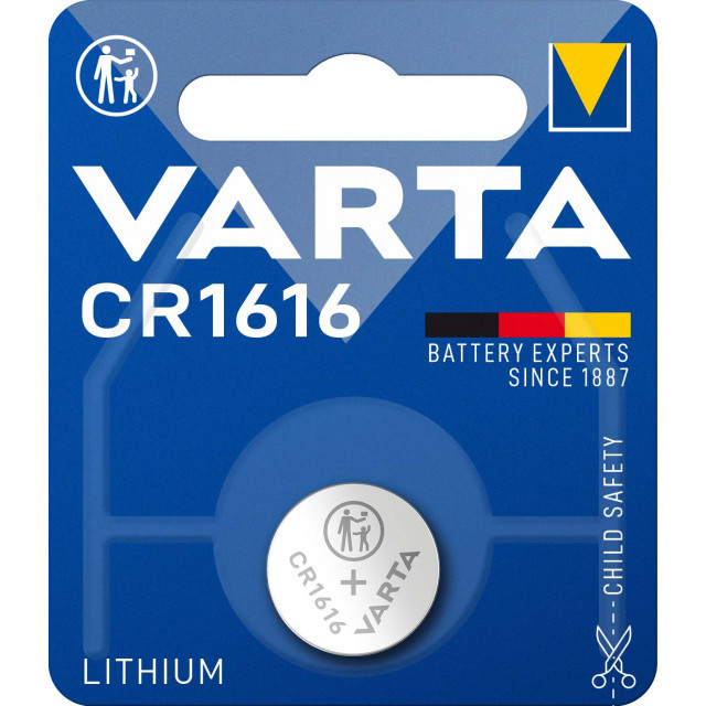 Элемент питания CR1616 - VARTA, 3V, Lithium