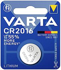 Элемент питания CR2016 - VARTA, 3V, Lithium