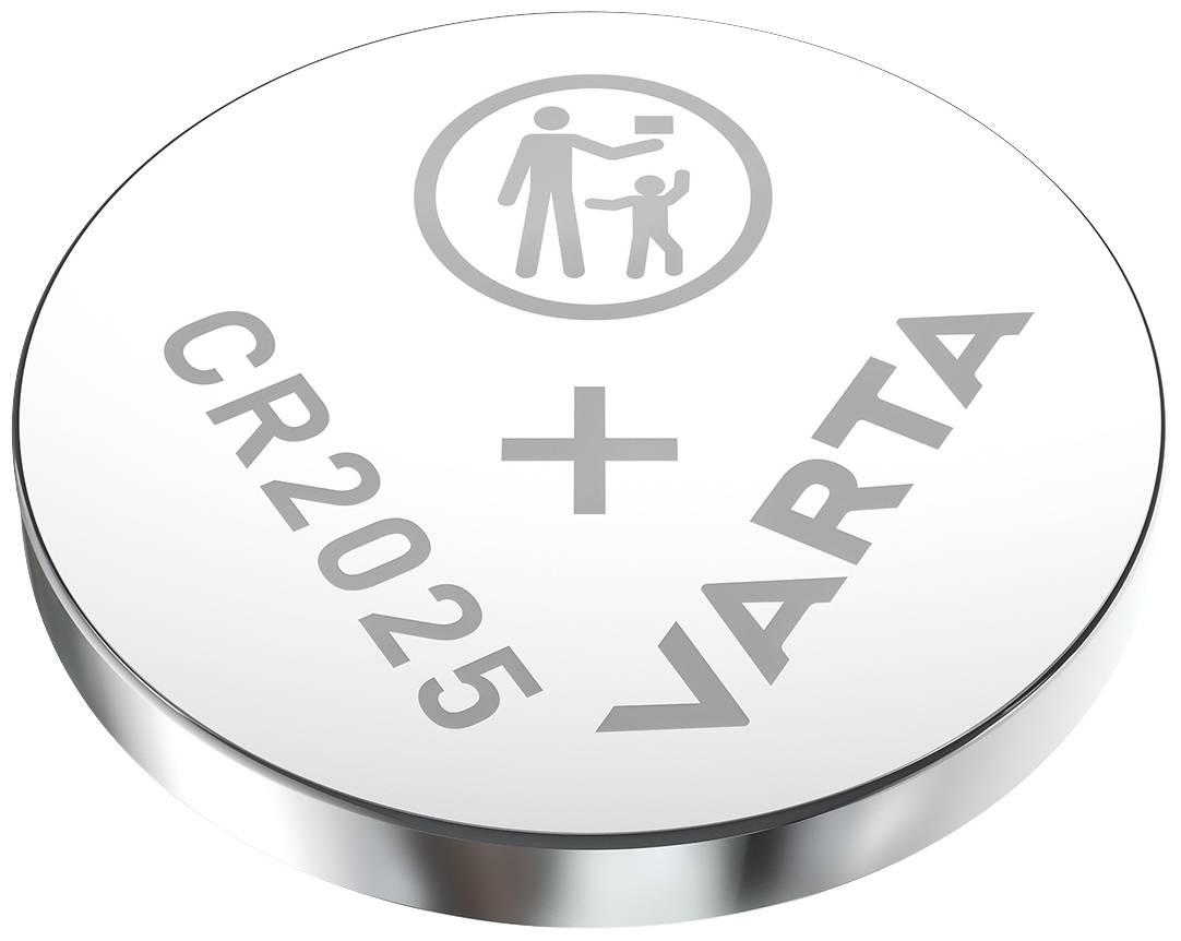 Элемент питания CR2025 - VARTA, 3V, Lithium - фото 2 - id-p215337797