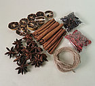 Набор сухоцветов Пряный микс для декора саше, свечей и мыла, фото 2