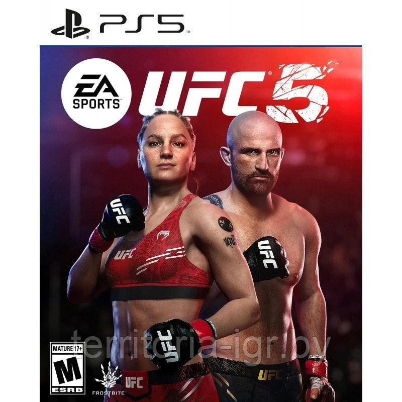 UFC 5 PS5 Диск - фото 1 - id-p215338364