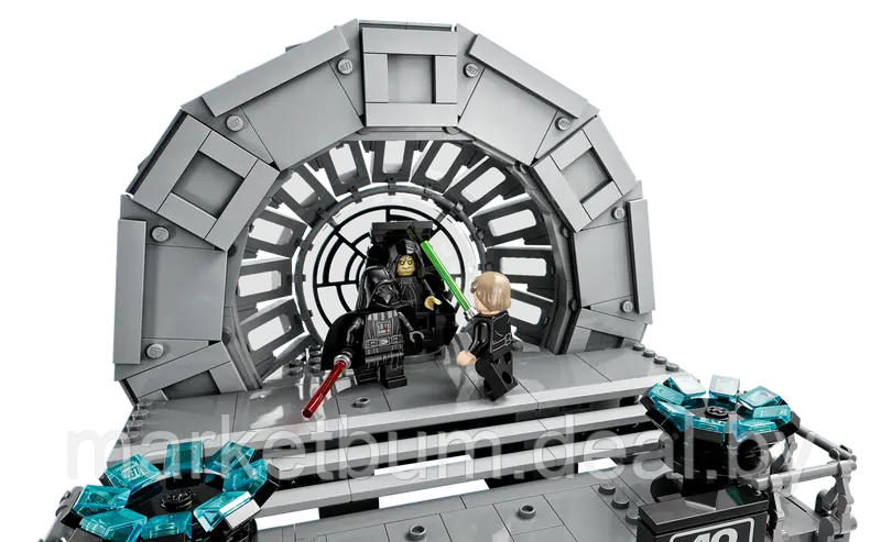 Конструктор LEGO Star Wars 75352, Диорама Тронный зал императора. - фото 9 - id-p215338398