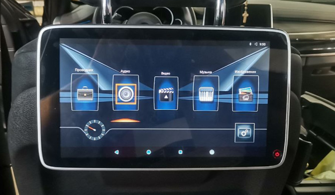 НАВЕСНОЙ МОНИТОР 11" ERGO ER11BA НА ANDROID ДЛЯ BMW - фото 6 - id-p215338449