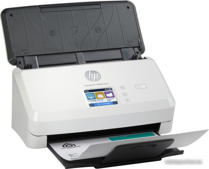 Сканер HP ScanJet Pro N4000 snw1 6FW08A - фото 2 - id-p215338506