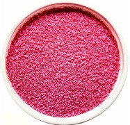 Песок цветной 0,4 мм (кварцевый) розовый 1 кг, фото 1