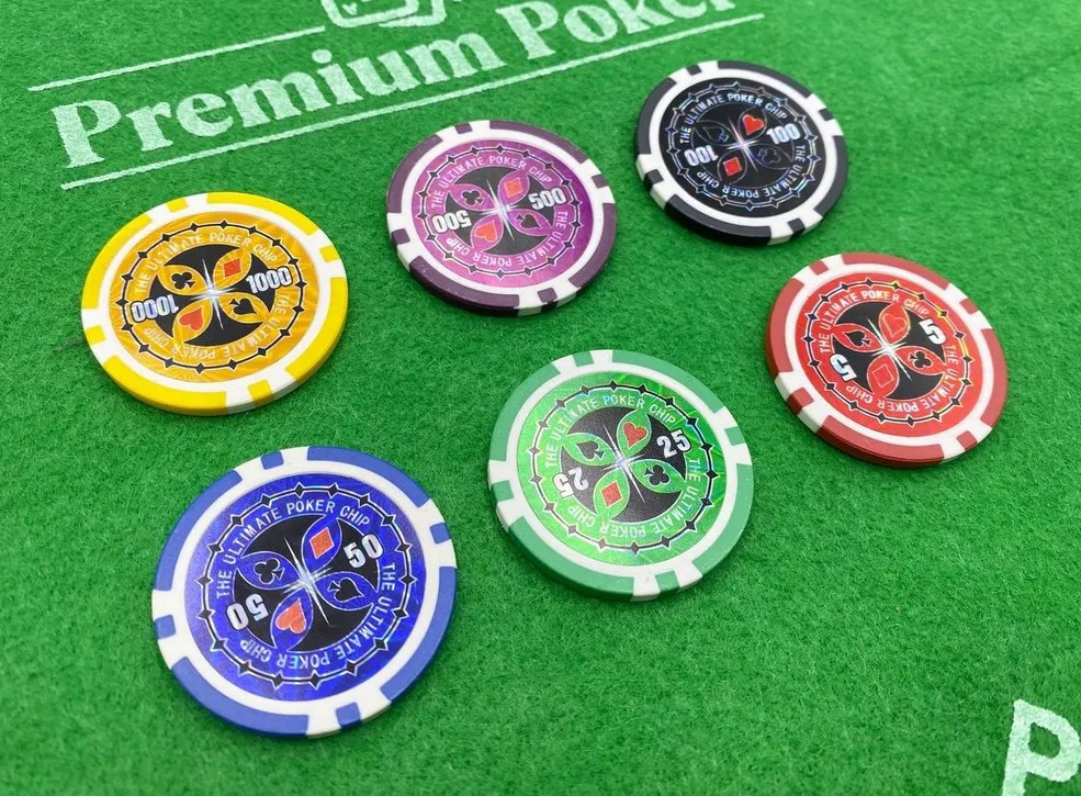 Покерный набор Premium Poker Ultimate, 100 фишек 11.5 г с номиналом в чемодане - фото 5 - id-p215340902