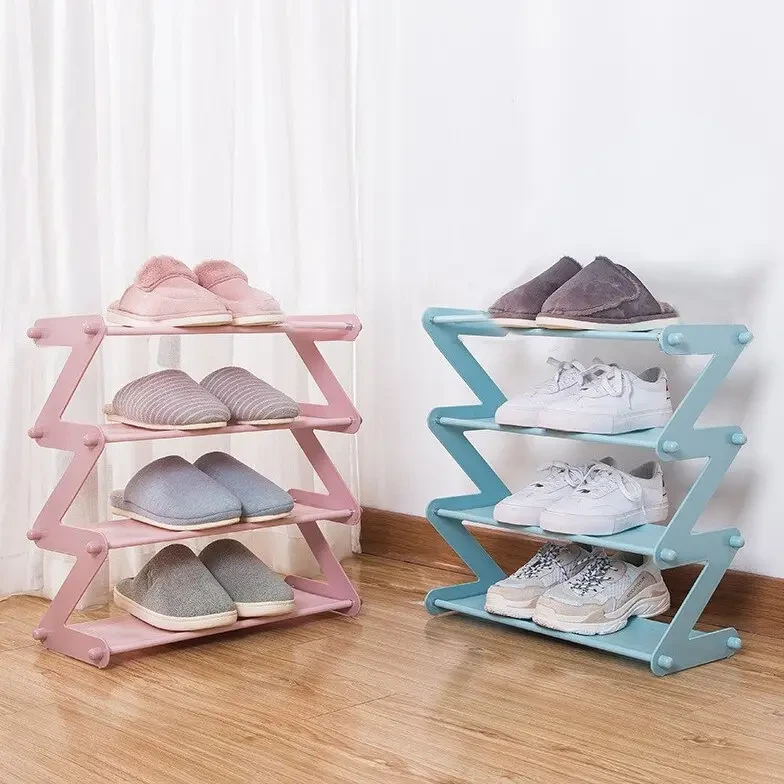 Органайзер для обуви 4 полки Shape Shoe rack | Стеллаж для хранения обуви | Стойка под обувь - фото 3 - id-p215353155